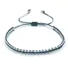 Pulsera Juvenil de Dos Tonos Estilo Nuevo Transfronteriza, Colorida Cuerda Tejida a Mano de Moda, Pulsera Ajustable Fabricante del Festival del Bote del Dragón