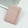 Estilo Fino de Lujo Ligero con Patrón de Lichi, Nuevo Tarjetero, Billetera Multifuncional para Identificación y Monedas, Mini Estuche de Almacenamiento Integrado Portátil