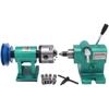Eixo Flange para Torno de Madeira Caseiro DIY Mandril de 200mm de Três Mandíbulas Quatro Mandíbulas Máquina de Contas Conjunto do Contra-ponto com Furo Passante