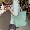 Estética de Estilo Japonês Moderna Personalidade Casual Bolsa de Ombro Único para Estudantes do Sexo Feminino, Bolsa Tote Grande de Nicho para Pendulares
