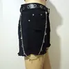 Joias Europeias e Americanas Transfronteiriças Moda Metal Geométrico Anel Corrente de Cintura Feminina Retrô Estrela de Cinco Pontas Corrente de Calça Fabricante Atacado