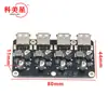 Módulo reductor de CC 12V24V a carga rápida QC3.0 USB único placa de carga para teléfono móvil soporta Apple Huawei FCP