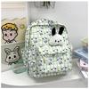 Mochila Infantil Nova de Verão 2026 com Estampa de Desenho Animado Tecido de Nylon, Mochila Escolar Fashion para Bebê de Jardim de Infância
