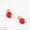 2021 nuevo aleación gota de aceite diamante Tigre accesorios diy rojo zodiaco Tigre collar pulsera accesorios para tocado lote