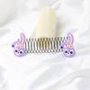 Explosiones Dibujos Animados para Niños Pinza para el Cabello Rota Flequillo para Niñas Artefacto para Acabado Peine Lala Peine para la Parte Posterior de la Cabeza Alisador de Cabello