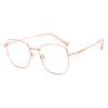 Gafas de lectura de marca BJYX, marco completo, caja de negocios, ultraligeras, ultratransparentes, de color sólido, de metal, de alta calidad, anti luz azul, espejo plano