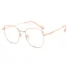 Gafas de lectura de marca BJYX, marco completo, caja de negocios, ultraligeras, ultratransparentes, de color sólido, de metal, de alta calidad, anti luz azul, espejo plano