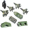 Modelos Plásticos de Tanques Pequenos, Várias Peças, Brinquedos Militares Infantis, Acessórios para Mesa de Areia Psicológica, Venda Direta no Atacado do Fabricante