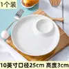 Prato para Dumpling com Recipiente para Vinagre, Louça para Comer Dumplings, Prato de Camarão, Cerâmica, para Uso em Hotel e Restaurante, com Impressão de Logotipo