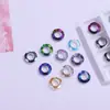 Anel de Anjo Redondo Sinfonia Unha Oca Diamante de Forma Especial Vidro Diamante Pingente de Cristal DIY Acessórios para Sapatos Roupas