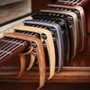 Capotraste para Violão Folk e Cone de Cordas de Dupla Finalidade Ukulele Universal Liga de Zinco Transposição Violão Elétrico Clássico Acústico