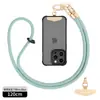 Lanyard para teléfono móvil con explosiones se puede colgar en la espalda cuerda ajustable para colgar en el cuello cuerda tejida corta para la muñeca anti-pérdida venta al por mayor de fábrica
