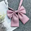 Jk Pajarita de Cuerno Plano Cuello Flor de Cuerno Plano Color Sólido Camisa de Uniforme Japonés Ropa de Marinero Estilo Universitario Pajarita Negra Roja