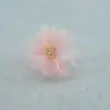 Suministro de Fábrica Accesorios para Ropa Capullo de Flor Gasa Flor Estilo Coreano Tela de Flor Artificial Hecha a Mano para DIY Accesorios Versátiles para Tocados Decoración En Stock