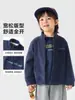 Casaco de inverno infantil Youou, jaqueta forrada com fleece, novo modelo 2026, roupas infantis para crianças maiores, moda de inverno estilosa para crianças e bebês