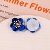 Novo Aurora coral cor lantejoulas flor acessórios acessórios DIY roupas broche novos sapatos flor material atacado