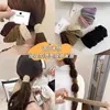 Cuerda para el pelo tipo goma de mascarilla sin costuras, moderna y sencilla, para mujer, novedad 2025, banda para el pelo de alta elasticidad, banda de goma duradera, ampliada, corona de cumpleaños
