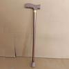 Venta al por mayor muletas gruesas de acero inoxidable para ancianos ayuda para caminar de una pierna ligeras serie Walker para senderismo