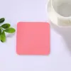 Posavasos Cuadrado Sólido Antideslizante Aislante para Comida Engrosado Color Posavasos de Agua Esterilla Antideslizante Esterilla de Regalo