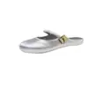Sapatos Externos Mais Populares e Confortáveis do Douyin para Mulheres na Primavera com Saias, Slip-Ons de Boca Rasa, Sapatos Baixos