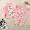 Ropa interior para niños, pijamas de algodón para niñas, ropa de otoño para bebés, pantalones largos de algodón para niños, ropa para el hogar, ropa para niños al por mayor