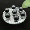 Placa de matriz de siete estrellas de bola de cristal de piedra natural transfronteriza adornos de feng shui logo de mineral de piedra original pulido adornos para el hogar sala de estar porche