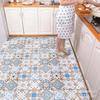 Calcomanías de piso al por mayor autoadhesivas con grano de madera para inodoro, papel tapiz impermeable, a prueba de humedad, para pared de baño, piso de dormitorio, calcomanías para azulejos