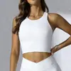 Nuevo chaleco de yoga con forma de I de Amazon con almohadilla en el pecho, realce de busto, para correr, cuello alto, ropa interior deportiva para mujer, exclusivo transfronterizo