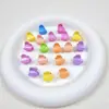 Mini grampo de cabelo pequeno infantil acessórios de cabelo de plástico com glitter presilha de cabelo fofa de gelatina para cabelo de bebê trançado grampo de cabelo quebrado presilha de cabelo