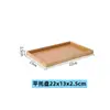 Bandeja de Bambú y Madera Madera Maciza Restaurante Hotel Rectangular Hogar Bandeja para Té Bandeja para Juego de Té Bandeja de Madera para Pan Japonés Plato de Cena