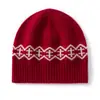 Nueva colección de otoño e invierno: Gorros de punto de cachemira versátiles, estilo retro, para hombres y mujeres, con orejeras para abrigar y comodidad