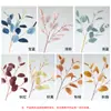 Plantas Verdes Artificiais com Frutas, Folhas de Eucalipto de 3 Galhos, Decoração para Casa, Casamento, Quarto, Adereços para Fotos, Folhagens e Flores Artificiais Atacado