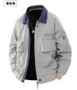 Chaqueta de Solapa de Color Contrastante a la Moda Otoño-Invierno 2025 Xiaomi Cuadros Tela Cortavientos e Hidrorrepelente Moda Versátil Tendencia