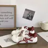 Zapatillas de Entrenamiento Versátiles de Malla Estilo Alemán para Mujer 2026 Primavera Nuevo Estilo Lazo Zapatillas Blancas Estilo Hong Kong para Mujer Ins Zapatillas Casuales