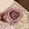 Pinza para el pelo de flor de rosa con ambiente antiguo de primavera y verano, Pinza para el pelo, Pinza para el pelo, Japonés y Coreano, Alto valor de belleza, Pinza para flequillo, Pinza lateral, Tocado, Accesorios para el cabello, Mujeres