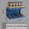 Carro de Herramientas Bt40 Estante Portafresas con Ruedas Gabinete Gabinete de Herramientas de Alta Resistencia Hsk63A Estante Engrosado