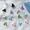 Joyería japonesa para uñas al por mayor luna luminosa mariposa accesorios para uñas decoraciones dulces para uñas accesorios para bricolaje