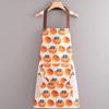Delantal de Caqui Impermeable y a Prueba de Aceite para Mujer, Delantal de Cocina para el Hogar, Ropa de Trabajo de Moda, Diseño Creativo de Dibujos Animados sin Mangas