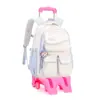 Mochila con Ruedas para Escuela Primaria Natural Fish, Gran Capacidad, para Niños y Niñas de Tercero a Sexto Grado, Suministrada Directamente por el Fabricante