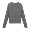 4 Piezas 25% de descuento Camiseta, Sudadera, Chaleco, Camisola, Manga Larga Básica, Love and Nancy Guangzhou Sección Trece Tops para Mujer