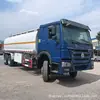 Venta Transfronteriza de Camión Cisterna de Petróleo Sinotruk Howo de Fábrica de Segunda Mano de 10 Ruedas de 20-25 Metros Cúbicos para Transporte de Líquidos Diésel Gasolina