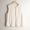 Chaleco de Otoño e Invierno para Mujer Sencillo Moda Casual Combinable Top Elegante para Ir al Trabajo Color Sólido Cremallera Sin Mangas Chaleco para Mujer