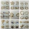Broche Floco de Neve Amor Shenzhen Acessórios de Joias Outono e Inverno Corsage Feminino Novo Anel de Pérola Estrela de Cinco Pontas Yongyu