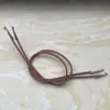 Fivela de Ferro de 2mm Corda Elástica para Máscara Corda Elástica Corda Elástica Fivela de Metal Cordão com Gancho Bolsa para Arquivos Corda para Encadernação de Livros de Folhas Soltas