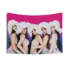 Banner de Tapeçaria com Padrão de Grupo de Mulheres Transfronteiriço 60x 90cm Tecido de Fundo de Cabeceira de Quarto Banner de Estrela gidle