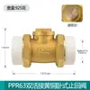 Válvula de Retención de Cobre Válvula de Retención Horizontal de Cobre 1/2" 3/4" 1" Bomba de Agua DN15 Tubería de Agua 20 Válvula Unidireccional 25 Válvula 32 40 50