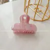 Pinza para el cabello Duowei Accessories de Aleación de Acetato Estilo Coreano, Pasador Extra Grande para la Parte Trasera de la Cabeza, Accesorio para el Cabello Simple y Elegante