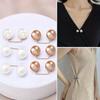 Broche Anti-Exposição para Roupas Fivela de Cintura Alfinete Invisível para Fixar Roupas Conjunto de Alfinetes Decorativos Versátil