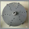 Accesorios para aspiradora de carpintería Aspas de ventilador para aspiradora Impulsor de ventilador de hierro Ventilador de aspas de ventilador dinámicamente balanceadas