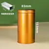 Latas de Chá Verde para Jogos Jiugong Latas de Ferro Caixas de Presente Vazias Seladas de Alta Qualidade Meio Jin Um Jin Latas Vazias de Chá